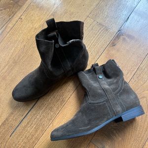 Frye suede boots